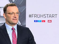 <div>Jens Spahn im ntv Frühstart: Asylbewerber „sind ja in Österreich und da bleiben sie auch“</div>