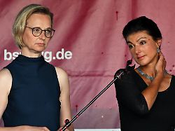 <div>„Erster öffentlicher Machtkampf“: Wagenknecht stellt Bedingungen an Thüringer BSW</div>